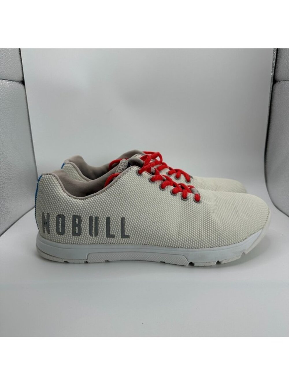 Nobull Shoes Mens Size 8 Womens Size 9.5 White Running Trainer Gym